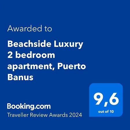 Beachside Luxury 2 Bedroom Apartment, Puerto Banus Marbella