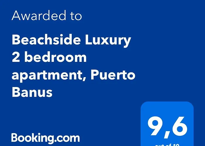 Beachside Luxury 2 Bedroom Apartment, Puerto Banus Marbella
